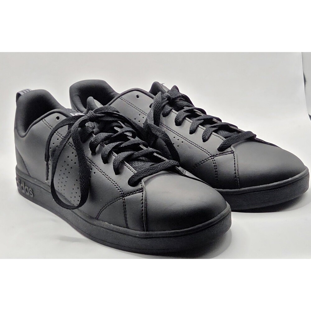 Adidas Men’s VS Advantage Clean Black Sneakers F99253 Size 11.5 Low Top Shoes